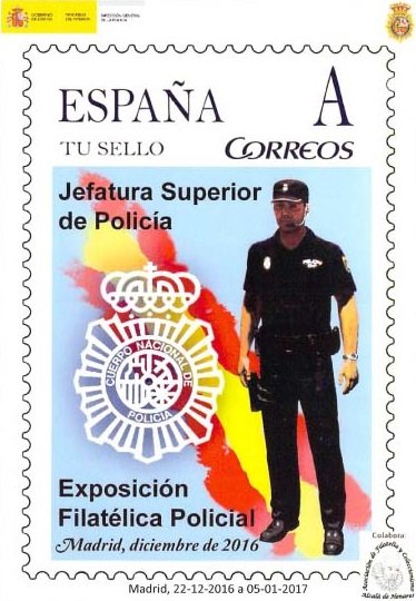 Exposición Filatelia Policial