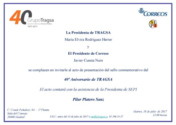 Invitación TRAGSA