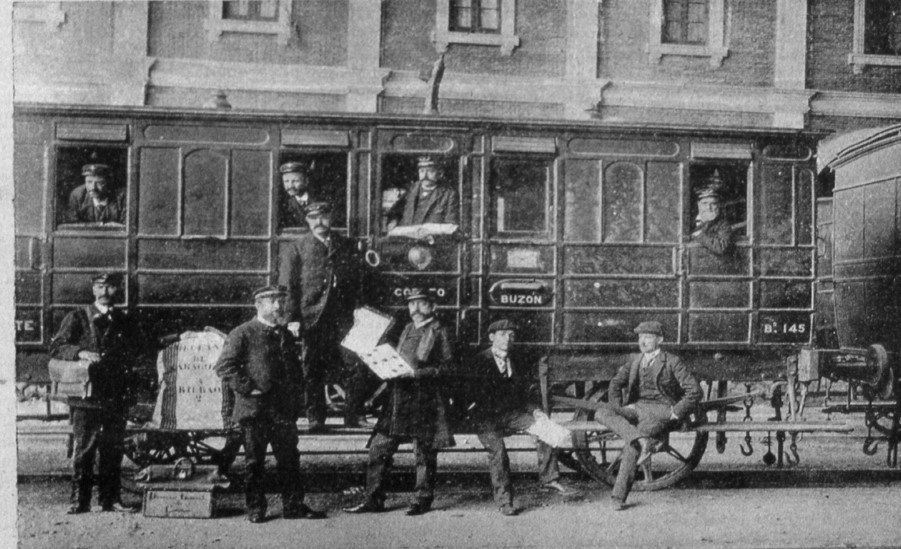 Correos en tren
