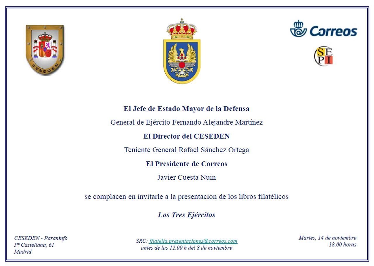 Invitación Ejercitos