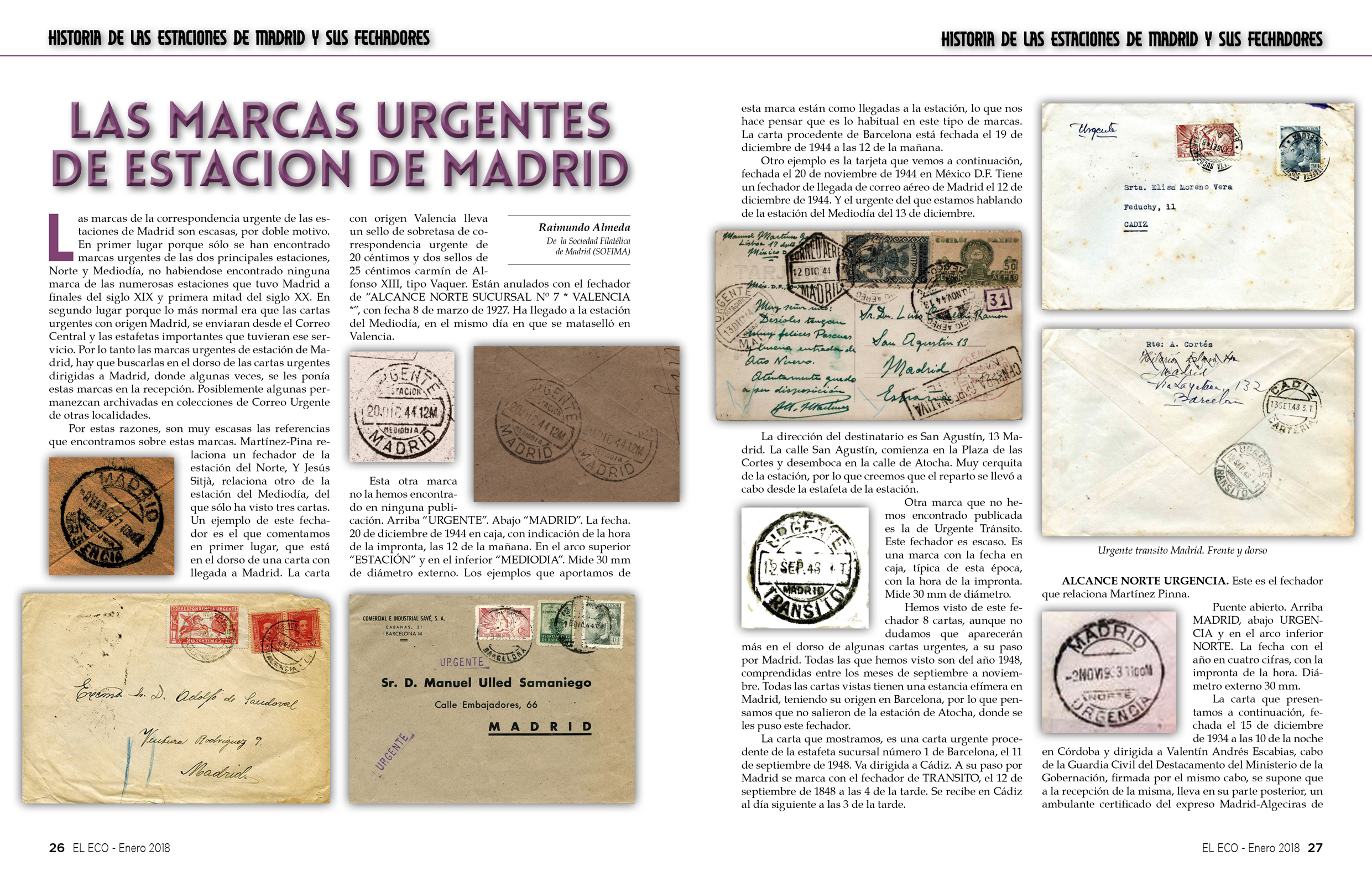 Las Marcas de Estación Urgentes de Madrid