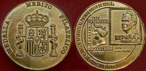 Medalla Mérito Filatélico