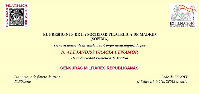 Ciclo de Conferencias de SOFIMA