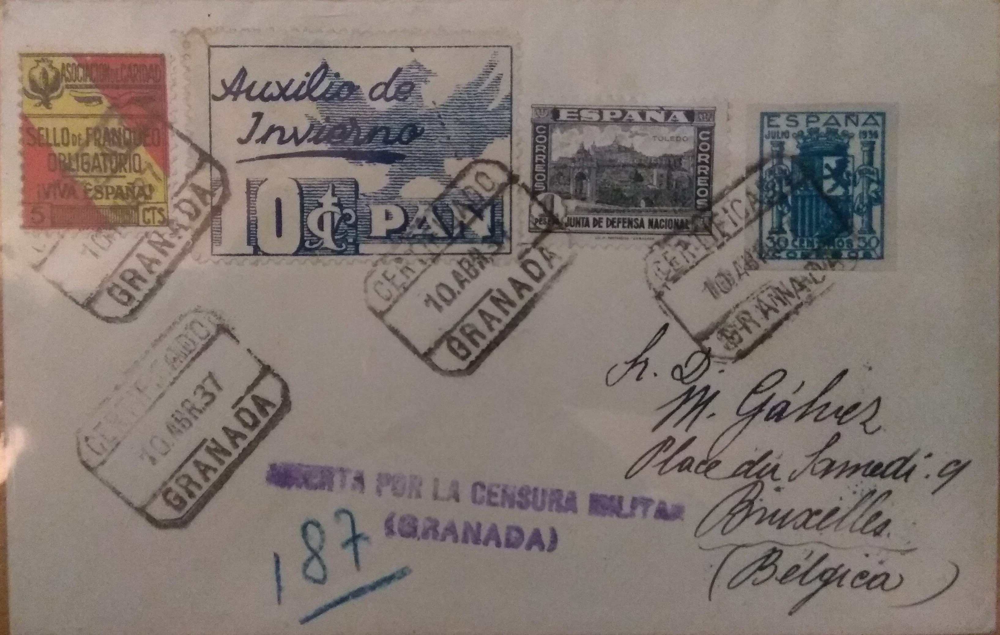 Sobre Filatélico