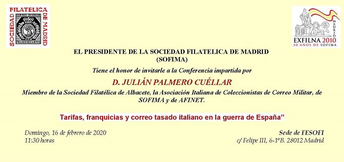 Ciclo de Conferencias de SOFIMA