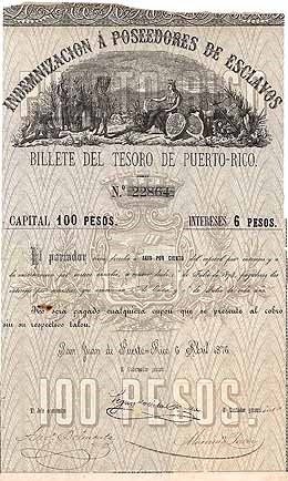 Indemnización por Esclavos