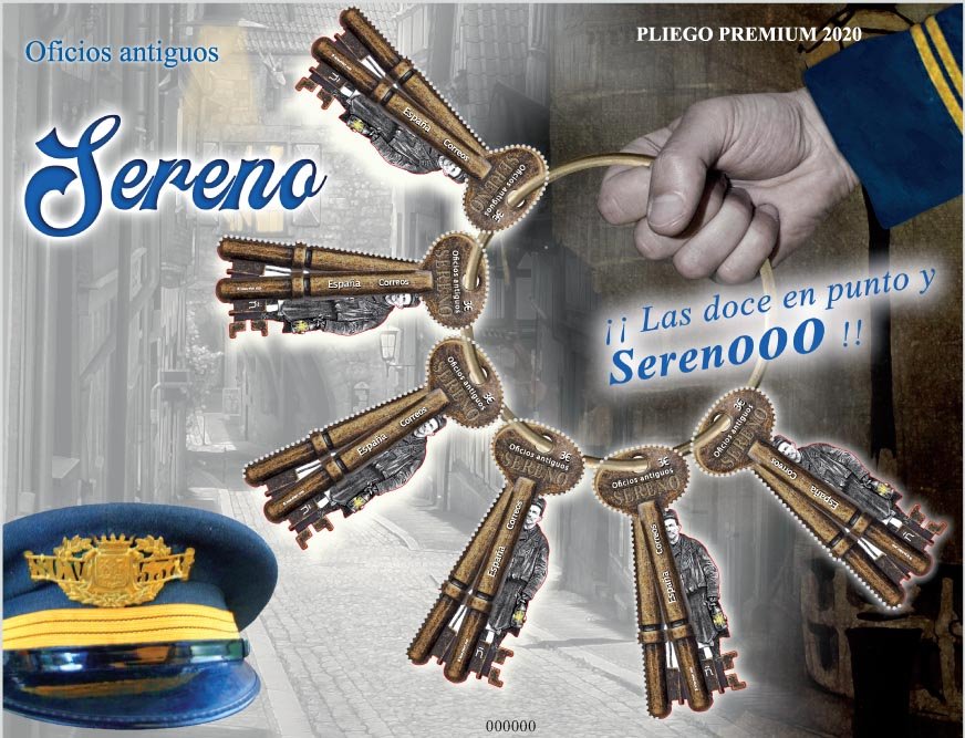 Oficios antiguos. Sereno