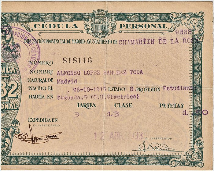Cédula