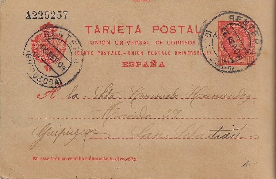 Tarjetas Circulada