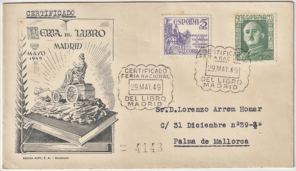 Un certificado desde la Feria del Libro
