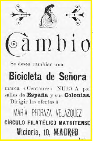 Anuncios Entre los Filatelistas
