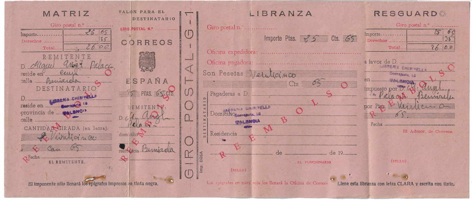 Reembolso Devuelto