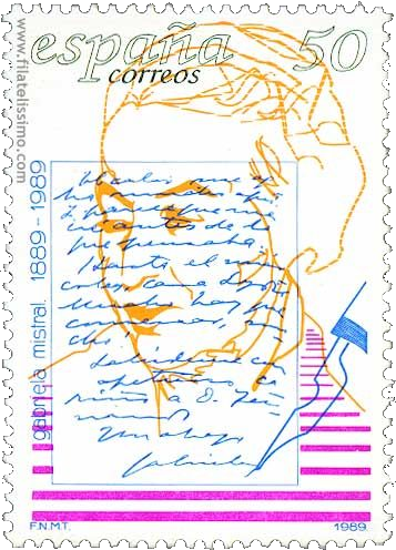 España. Emisión de 1989
