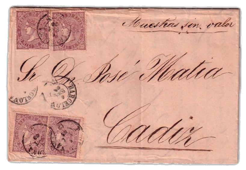 El Correo y la Revolución Industrial Textil en el Siglo XIX. Muestras de Azucar