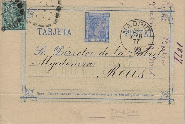 Uso Póstumo. Tarjeta