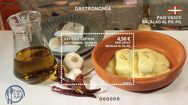 Gastronomía: España en 19 platos. País Vasco: Bacalao pil-pil
