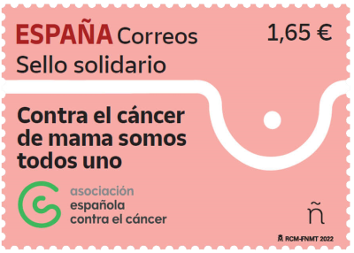 Sello solidario. Contra el cáncer de mama