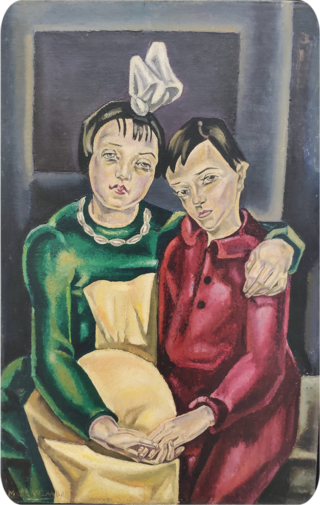 María Blanchard. Las dos huérfanas