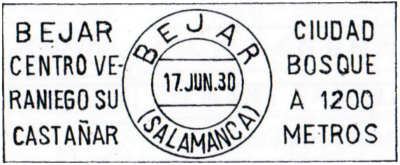 Matasellos Bejar