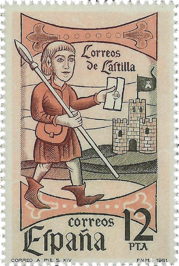 Mensajeros propios. Sello