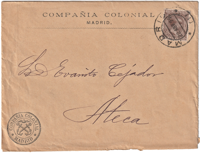 La historia que esconde una carta -Anverso