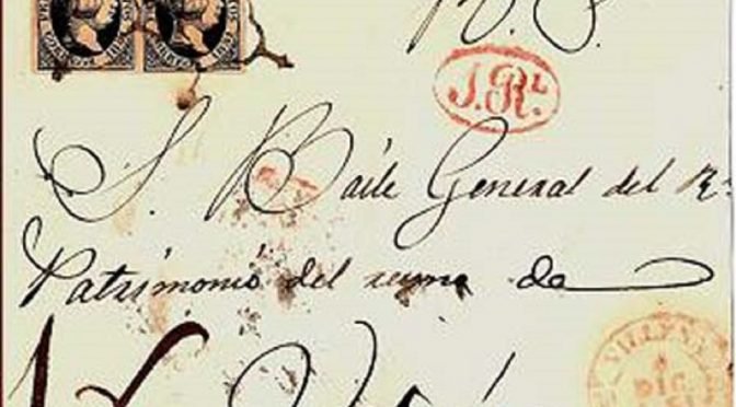 FRANQUEO INSUFICIENTE Y RECLAMADO (1850-1856)