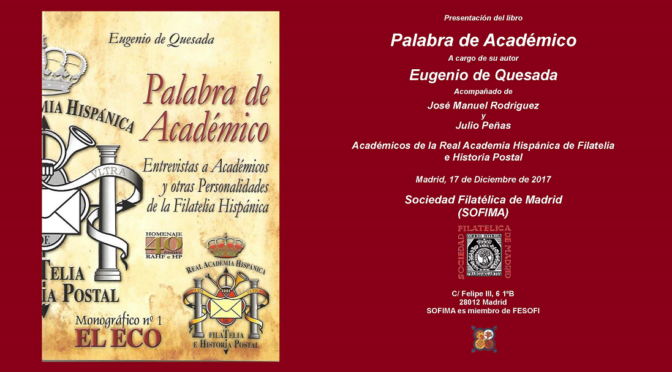 Presentación del Libro «Palabra de Académico»
