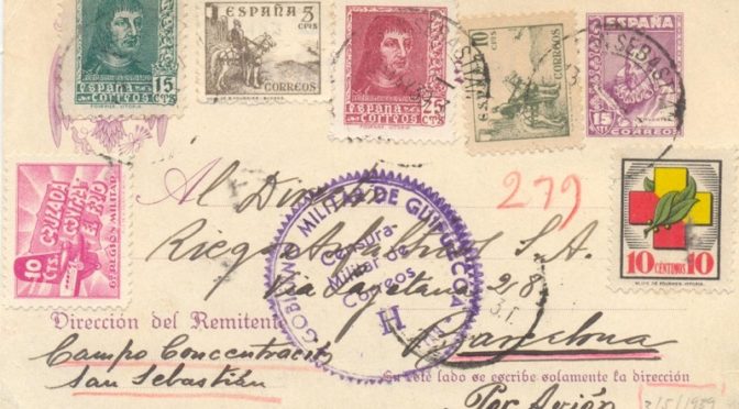 Entero Postales de Cervantes