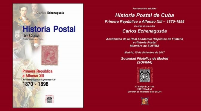 Presentación del libro «Historia Postal de Cuba»