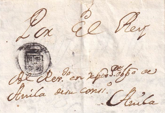 El Correo en la Administración Central de Madrid Hasta 1800