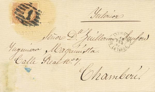 Carta con membrete de la Sociedad de Papel Continuo de Rascafria