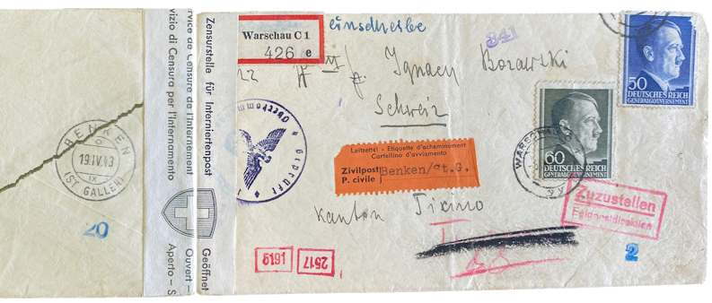 Carta enviada desde Varsovia