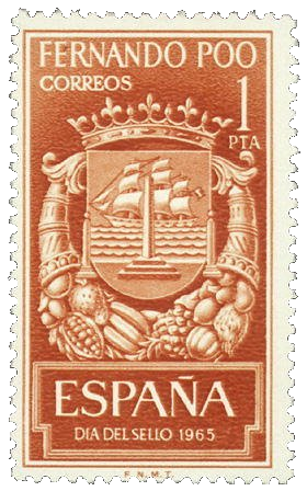 Fernando Poo-Dia del Sello 1965