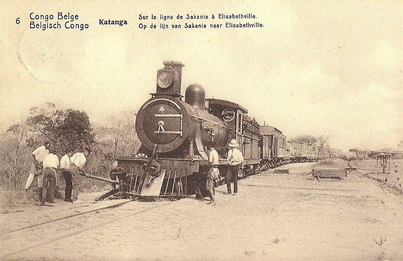 Ocupación belga del África. Emisión de 1912