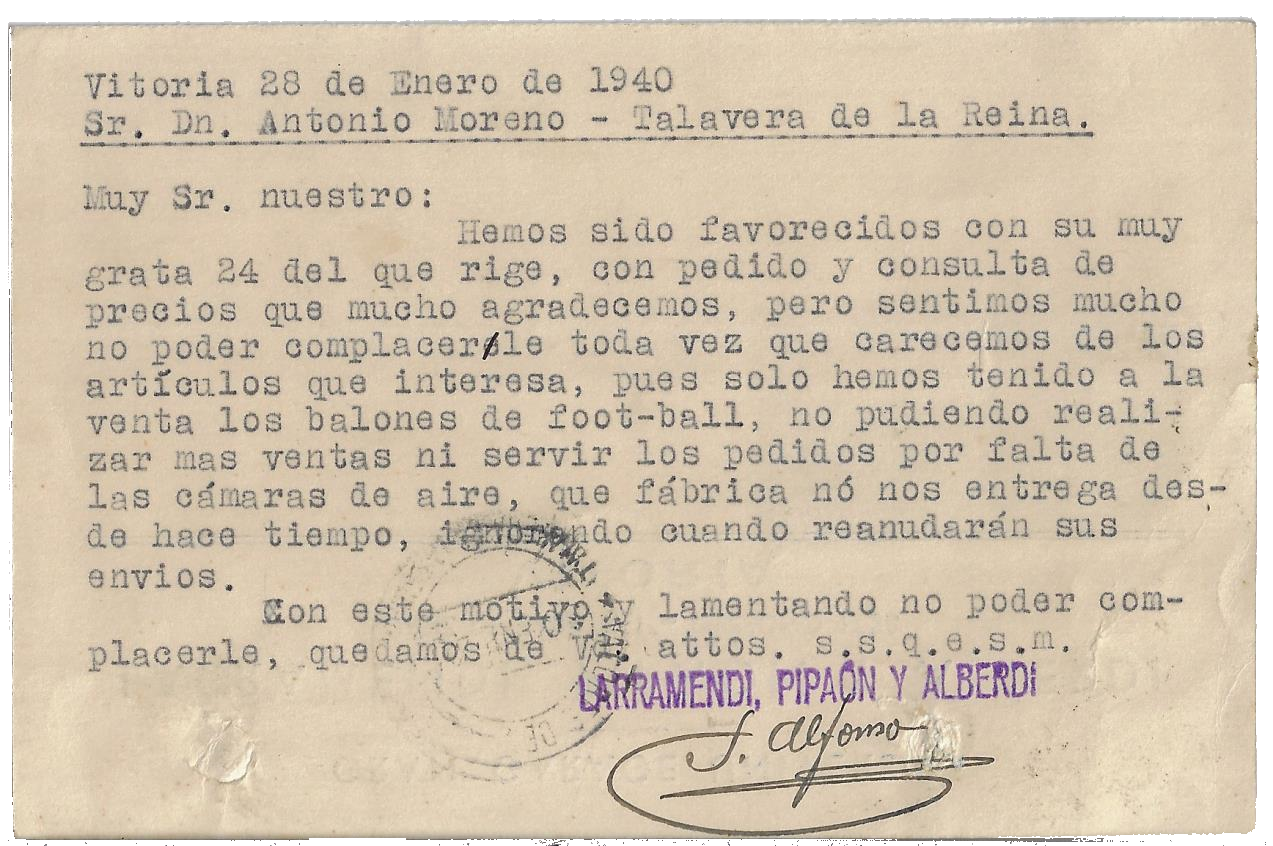 Una postal con varias curiosidades. Anverso