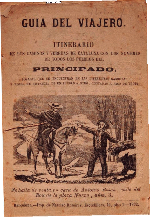 despachos de vereda. Guia del Viajero