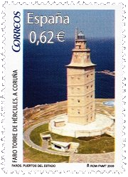 Torre de Hércules: Emisión de 2009