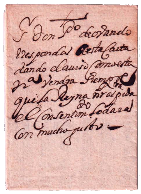 Cartas de súplica. Responda dando el aviso