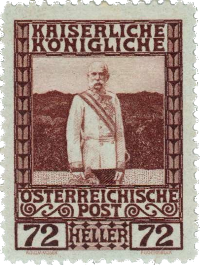 Francisco José I.Sello 1913