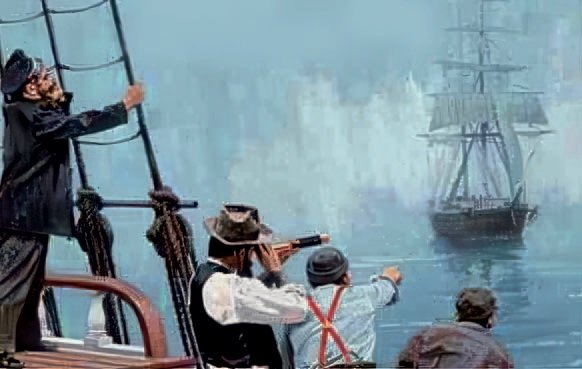 Mary Celeste. Avistamiento