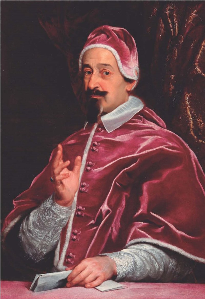 Las bulas pontificias. Retrato del Papa Alejandro VII