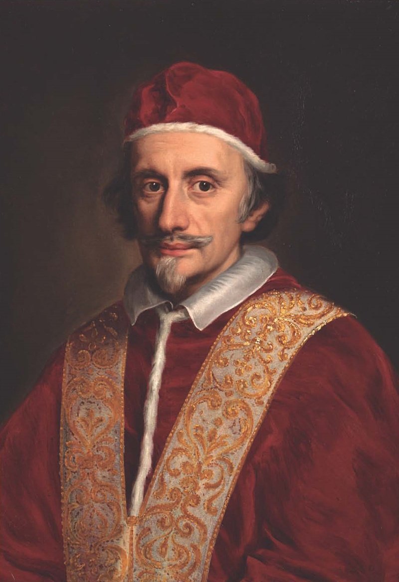 Las bulas pontificias. Retrato del Papa Inocencio XI