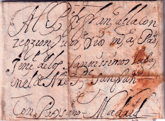 Correspondencia fuera de valija. Con Paysano