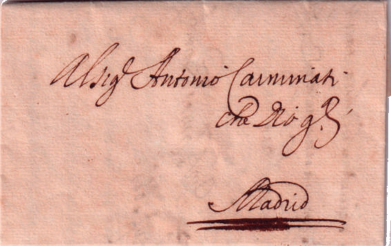 Correspondencia fuera de valija. Per la Flotta de Galleoni
