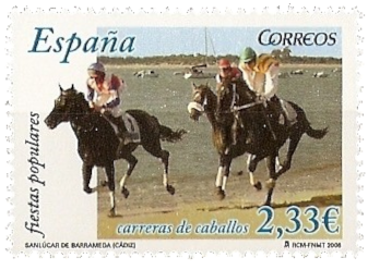 España 2006. Fiestas Populares
Carreras de caballos en Sanlúcar de Barrameda España 2006