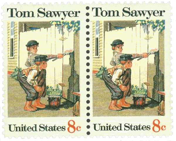 Mark Twain y Tom Sawyer