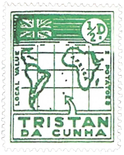 Sello con un mapa