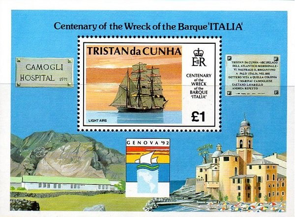 centenario del hundimiento de la bricbarca Italia