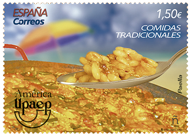 Comidas tradicionales. Paella